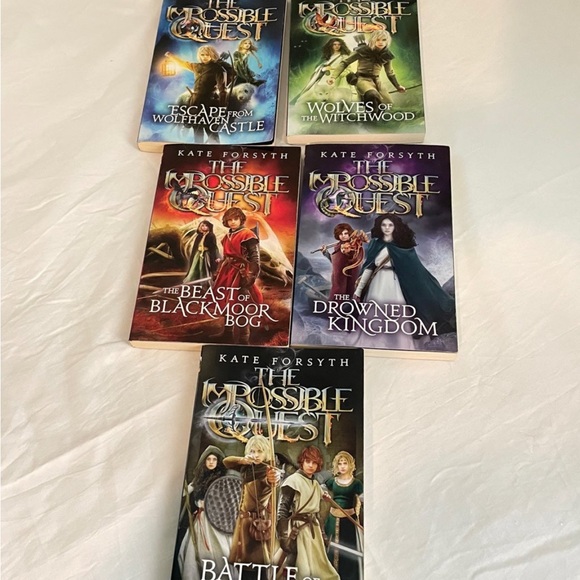 The Impossible Quest Series by Kate Forsyth (Books 1 - 5 Paperback) - Picture 5 of 5